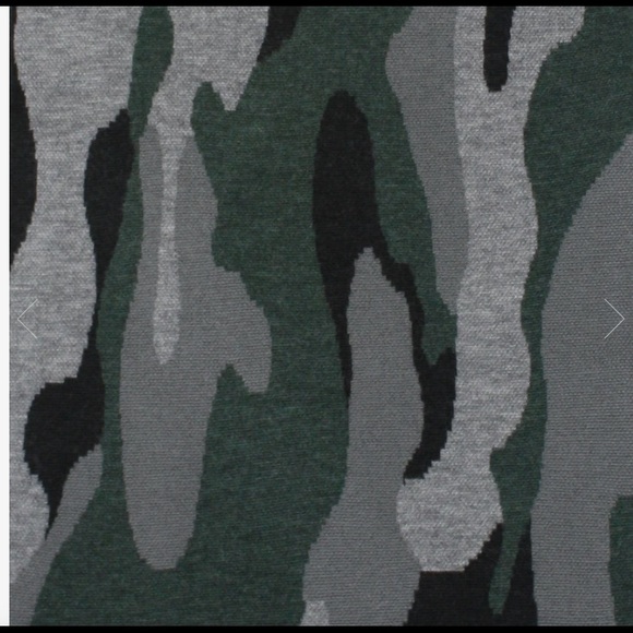 BENSON lambs wool camo design scarf - Picture 3 of 4